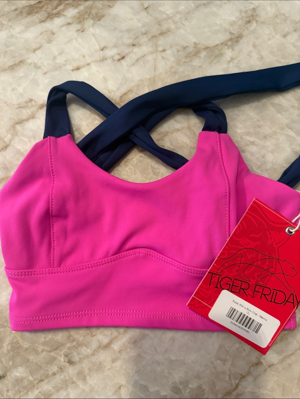 Tiger Friday NWT Babe with a Bow dance top- CL
